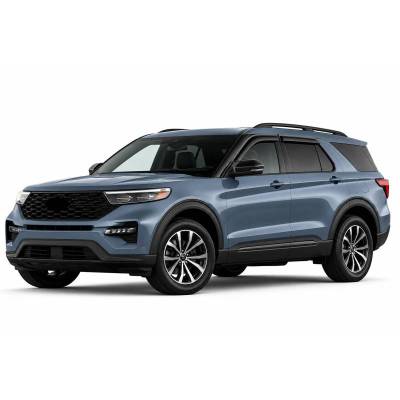 Black Horse Off Road - Black Horse Off Road [BHOR] |Tape On Rain Guard/Wind Deflectors|2020-2026 Ford Explorer |Smoke,4Pcs|#140332 - Image 2