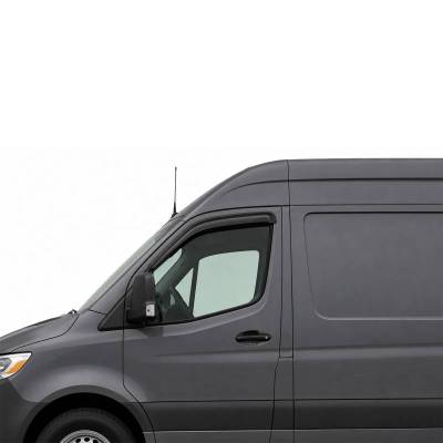 Black Horse Off Road - Black Horse Off Road [BHOR] |Tape On Rain Guard/Wind Deflectors|2019-2026 Mercedes-Benz Sprinter 1500 /2019-2026 Mercedes-Benz Sprinter 2500 /2019-2026 Mercedes-Benz Sprinter 3500 |Smoke,2Pcs|#145321 - Image 9