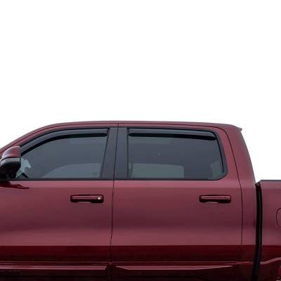 Black Horse Off Road - Black Horse Off Road [BHOR] |In Channel Rain Guard/Wind Deflectors|2021-2026 Chevrolet Tahoe |Smoke,4Pcs|#1494706IN - Image 2