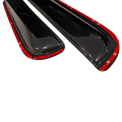 Black Horse Off Road - Black Horse Off Road [BHOR] |In Channel Rain Guard/Wind Deflectors|2021-2026 Chevrolet Tahoe |Smoke,4Pcs|#1494706IN - Image 8