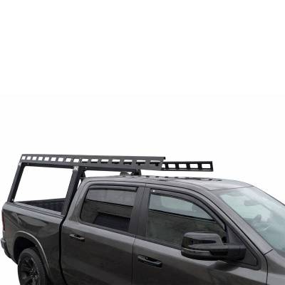 Black Horse Off Road - Black Horse Off Road [BHOR] |In Channel Rain Guard/Wind Deflectors|2019-2026 Ram 1500 Crew Cab|Smoke,4Pcs|#1494806IN - Image 6