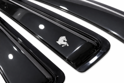 Black Horse Off Road - Black Horse Off Road [BHOR] |In Channel Rain Guard/Wind Deflectors|2023-2026 Chevrolet Colorado Crew Cab/2023-2026 GMC Canyon Crew Cab|Smoke,4Pcs|#1494218IN - Image 23