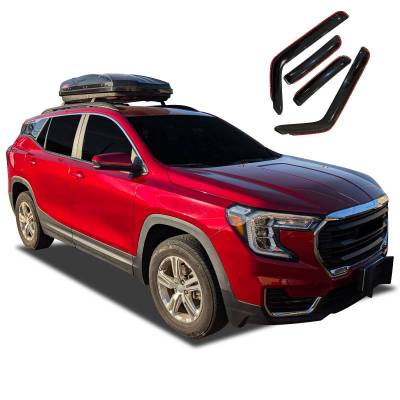 Black Horse Off Road - Black Horse Off Road [BHOR] |In Channel Rain Guard/Wind Deflectors|2020-2026 ford explorer|Smoke,4Pcs|#1494090IN - Image 15
