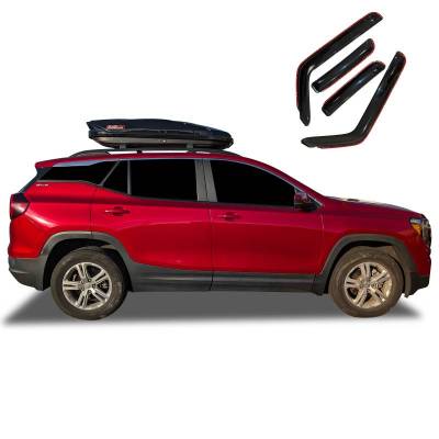 Black Horse Off Road - Black Horse Off Road [BHOR] |In Channel Rain Guard/Wind Deflectors|2023-2026 Honda CR-V|Smoke,4Pcs|#1494331IN - Image 16