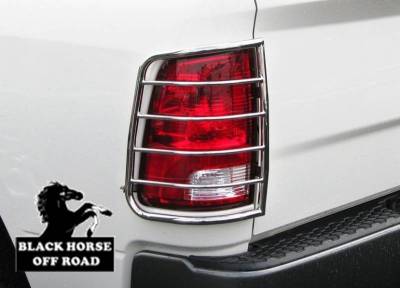 Black Horse Off Road - Tail Light Guards-Stainless Steel-2009-2026 Ram 1500/2019-2026 Ram 1500 Classic/2010-2026 Dodge Ram 2500-3500|Black Horse Off Road - Image 2