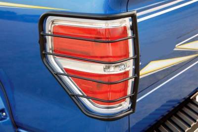 Tail Light Guards-Black-2009-2026 Ford F-150|Black Horse Off Road