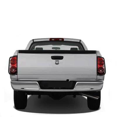 Black Horse Off Road - Tail Light Guards-Black-2002-2026 Dodge Ram 1500/2003-2026 Dodge Ram 2500-Dodge Ram 3500|Black Horse Off Road - Image 4