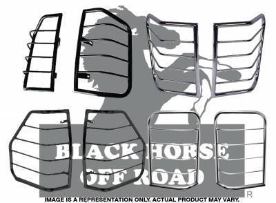 Black Horse Off Road - Tail Light Guards-Black-2002-2026 Dodge Ram 1500/2003-2026 Dodge Ram 2500-Dodge Ram 3500|Black Horse Off Road - Image 6