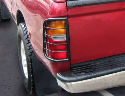 Black Horse Off Road - Tail Light Guards-Black-1998-2026 Toyota Tacoma|Black Horse Off Road - Image 3
