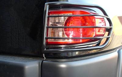 Black Horse Off Road - Tail Light Guards-Black-2007-2026 Toyota FJ Cruiser|Black Horse Off Road - Image 2