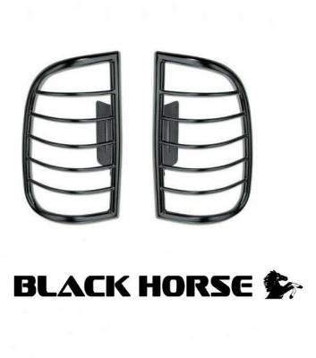 Black Horse Off Road - Tail Light Guards-Black-2005-2026 Nissan Xterra|Black Horse Off Road - Image 3