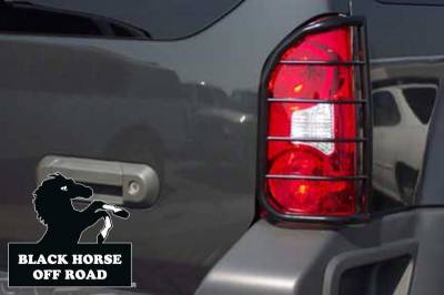 Black Horse Off Road - Tail Light Guards-Black-2005-2026 Nissan Xterra|Black Horse Off Road - Image 2