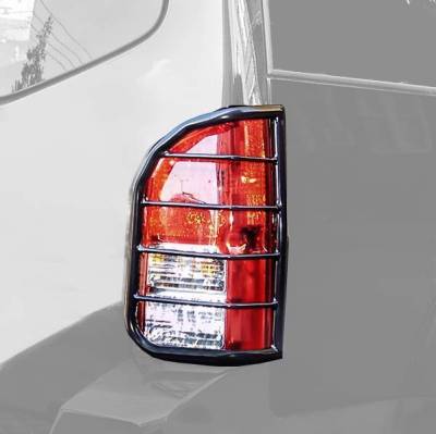 Black Horse Off Road - Tail Light Guards-Black-2004-2026 Nissan Titan|Black Horse Off Road - Image 1