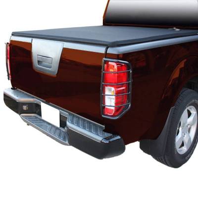 Tail Light Guards-Black-2005-2026 Nissan Frontier|Black Horse Off Road