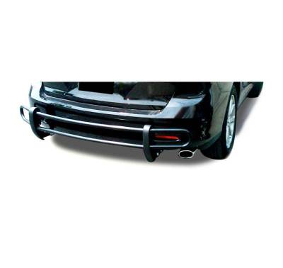 Black Horse Off Road - Rear Bumper Guard-Black-2011-2025 Dodge Durango/2011-2021 Jeep Grand Cherokee|Black Horse Off Road - Image 2