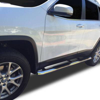 Black Horse Off Road - 3in Side Steps-Stainless Steel-2014-2026 Jeep Cherokee|Black Horse Off Road - Image 3