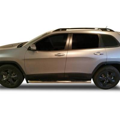 Black Horse Off Road - 3in Side Steps-Stainless Steel-2014-2026 Jeep Cherokee|Black Horse Off Road - Image 5