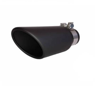 Black Horse Off Road - Muffler Tip-Black-All Cars, Trucks and SUVs( 3" inlet,4" outlet and 10" Length)|Black Horse Off Road - Image 9