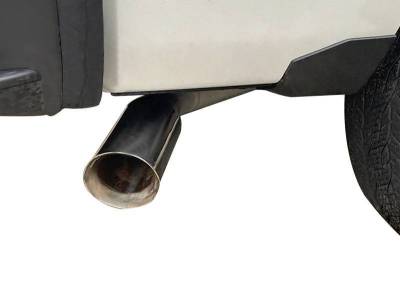 Black Horse Off Road - Muffler Tip-Stainless Steel-All Cars, Trucks and SUVs( 3" inlet,4" outlet and 10" Length)|Black Horse Off Road - Image 9