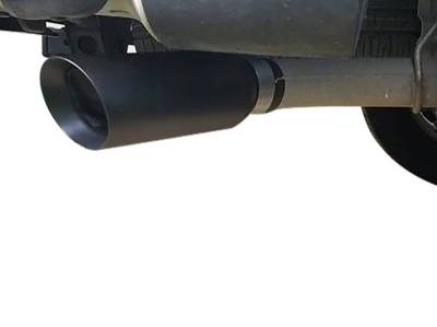 Black Horse Off Road - Muffler Tip-Black-All Cars, Trucks and SUVs( 3" inlet,4" outlet and 10" Length)|Black Horse Off Road - Image 3