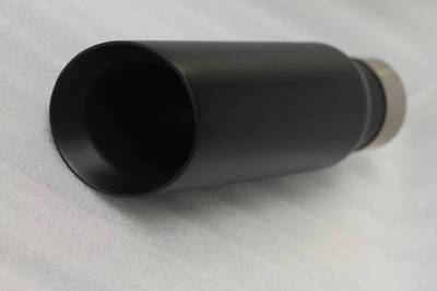 Black Horse Off Road - Muffler Tip-Black-All Cars, Trucks and SUVs( 3" inlet,4" outlet and 10" Length)|Black Horse Off Road - Image 12