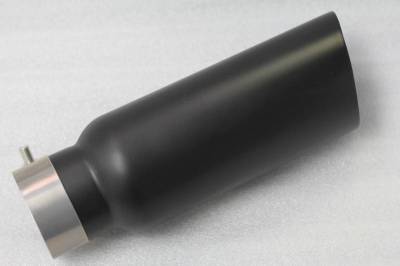 Black Horse Off Road - Muffler Tip-Black-All Cars, Trucks and SUVs( 3" inlet,4" outlet and 10" Length)|Black Horse Off Road - Image 16