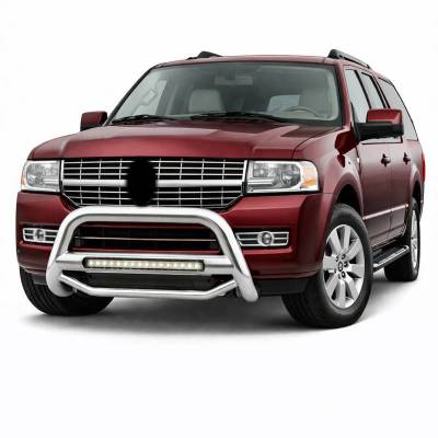 Black Horse Off Road - Max Beacon Bull Bar-Stainless Steel-2003-2017 Ford Expedition-Lincoln Navigator/2004-2026 Ford F-150|Black Horse Off Road - Image 4