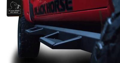 Black Horse Off Road - Impact Heavy Duty Drop Side Steps-Black-2015-2026 Chevrolet Colorado-GMC Canyon|Black Horse Off Road - Image 14