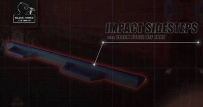 Black Horse Off Road - Impact Heavy Duty Drop Side Steps-Black-2015-2026 Chevrolet Colorado-GMC Canyon|Black Horse Off Road - Image 15