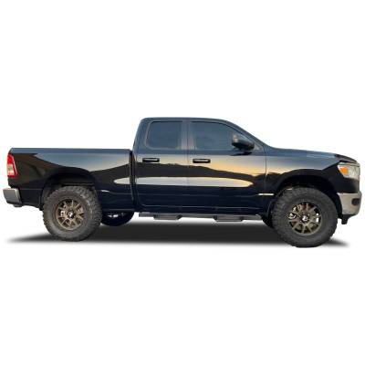Black Horse Off Road - Impact Heavy Duty Drop Side Steps-Black-2009-2010 Dodge Ram 1500 Crew Cab/2011-2026 Ram 1500 Crew Cab/2019-2022 Ram 1500 Classic Crew Cab/2010 Dodge Ram 2500|3500 Crew Cab/2011-2026 Ram 2500|3500 Crew Cab|Black Horse Off Road - Image 4