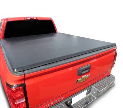 Black Horse Off Road - Premier Soft Tonneau Cover-Black-2014-2027 GMC Sierra-Silverado 1500|Black Horse Off Road - Image 2