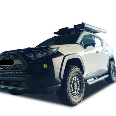 Black Horse Off Road - 3in Side Steps-Black-2019-2026 Toyota RAV4/2021-2026 Toyota Venza|Black Horse Off Road - Image 9