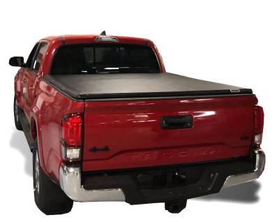Black Horse Off Road - Premier Soft Tonneau Cover-Black-2016-2027 Toyota Tacoma|Black Horse Off Road - Image 10