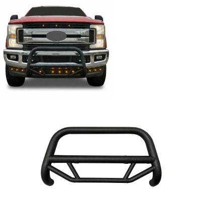 Max T Bull Bar-Textured Black-2017-2025 Ford F-250/F-350/F-450/F-550 Super Duty|Black Horse Off Road