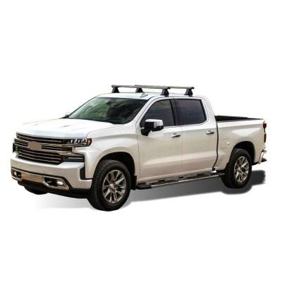 Black Horse Off Road - Traveler Cross Bar-Silver-2013-2025 Ram 1500/2015-2026 Ford F-150/2014-2025 Chevrolet Silverado 1500/2016-2026 Toyota Tacoma|Black Horse Off Road - Image 5