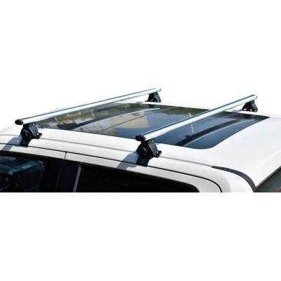Black Horse Off Road - Traveler Cross Bar-Silver-2013-2025 Ram 1500/2015-2026 Ford F-150/2014-2025 Chevrolet Silverado 1500/2016-2026 Toyota Tacoma|Black Horse Off Road - Image 6