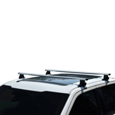 Black Horse Off Road - Traveler Cross Bar-Silver-2013-2025 Ram 1500/2015-2026 Ford F-150/2014-2025 Chevrolet Silverado 1500/2016-2026 Toyota Tacoma|Black Horse Off Road - Image 7