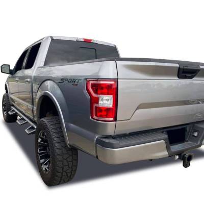 Black Horse Off Road - Superior Side Steps WTW-Black-2015-2026 Ford F-150|Black Horse Off Road - Image 6
