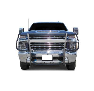 Black Horse Off Road - Grille Guard-Black-2020-2023 Chevrolet Silverado 2500 HD-3500 HD|Black Horse Off Road - Image 6