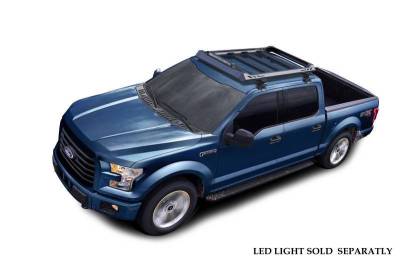 Black Horse Off Road - Traveler Roof Rack-Black-2013-2023 Chevrolet Silverado 1500-Ram 1500/2015-2026 Ford F-150|Black Horse Off Road - Image 2