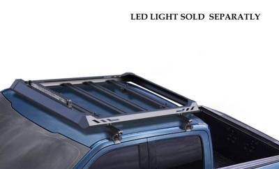 Black Horse Off Road - Traveler Roof Rack-Black-2016-2026 Toyota Tacoma|Black Horse Off Road - Image 2