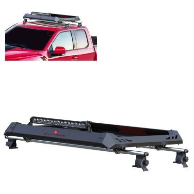 Traveler Roof Rack-Silver-2016-2026 Toyota Tacoma|Black Horse Off Road