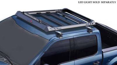 Black Horse Off Road - Traveler Roof Rack-Silver-2016-2026 Toyota Tacoma|Black Horse Off Road - Image 3