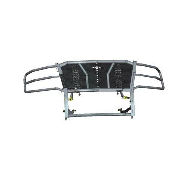 Black Horse Off Road - Rugged Heavy Duty Grille Guard-Black-2015-2020 Chevrolet Tahoe/Suburban|Black Horse Off Road - Image 4