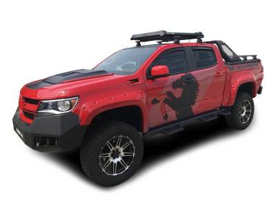 Black Horse Off Road - Superior Side Steps WTW-Black-2015-2026 Chevrolet Colorado-GMC Canyon|Black Horse Off Road - Image 3