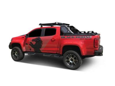 Black Horse Off Road - Superior Side Steps WTW-Black-2015-2026 Chevrolet Colorado-GMC Canyon|Black Horse Off Road - Image 8