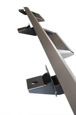 Black Horse Off Road - Impact Heavy Duty Drop Side Steps-Black-2020-2026 Jeep Gladiator|Black Horse Off Road - Image 4