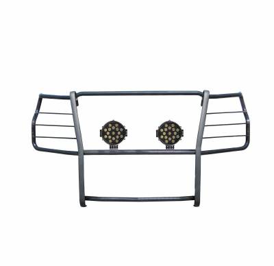 Black Horse Off Road - Grille Guard Kit-Black-2020-2023 Chevrolet Silverado 2500HD-3500 HD|Black Horse Off Road - Image 7