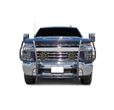 Black Horse Off Road - Grille Guard Kit-Black-2020-2023 Chevrolet Silverado 2500HD-3500 HD|Black Horse Off Road - Image 10
