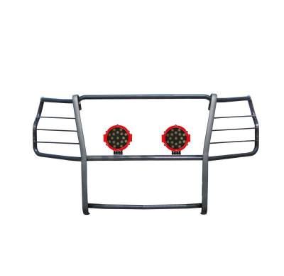Black Horse Off Road - Grille Guard Kit-Black-2020-2023 Chevrolet Silverado 2500HD-3500 HD|Black Horse Off Road - Image 7